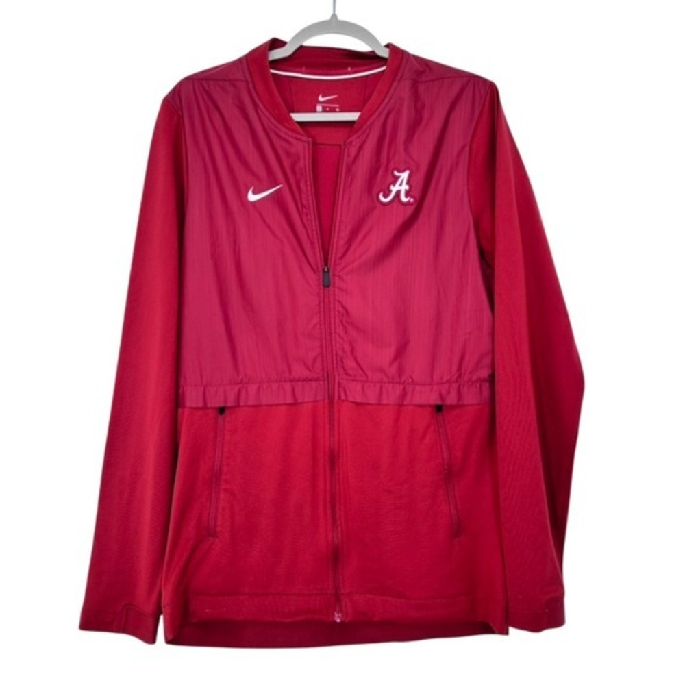 Nike University of Alabama Crimson Tide Full Zip Jacket Long Sleeve Men's Size S